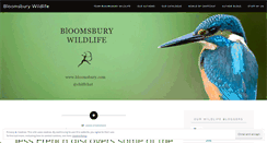 Desktop Screenshot of bloomsburywildlife.com